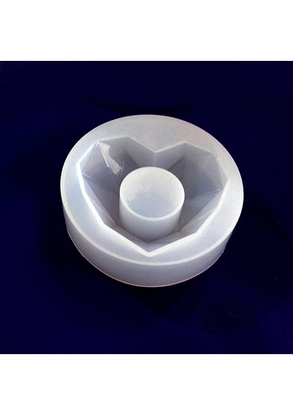 Kalp Kristal Mumluk Reçine Epoksi ve Beton Kalıbı -Kod:378 fiyatları