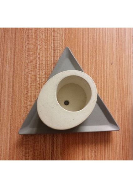 Silikon Beton Saksı Kalıbı Oval