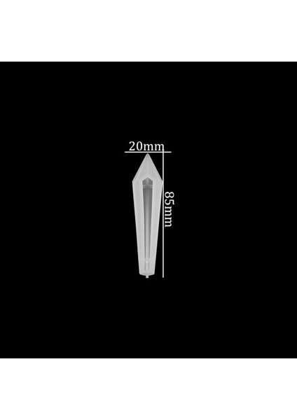 Büyük Kristal Takı Reçine Epoksi Kalıbı -Kod:950
