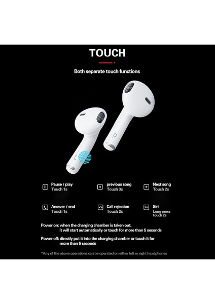 HT38 Tws Bluetooth 5.0 Kablosuz Kulak İçi Kulaklık (Yurt Dışından)