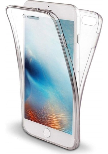 iPhone 8 360 Tpu Serisi Ön Arka Full Cover Şeffaf Kılıf