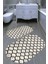 Oval Geometrik Desenli Kaymaz Taban Yıkanabilir 2'li Desenli Banyo Paspası (50X60 cm - 60X100 Cm) 1