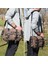 7156 Kanvas Vintage Postacı Omuz Günlük Yıpranmış Stil Retro Boho Satchel Çanta 3