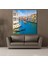 Renkli Evler Arasından Nehir Akıntısı 80X80 cm 2