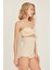 C12824 Balenli Yüksek Bel Slip Korse Ten 2