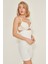 C12014 Kadın Double Korse Boxer Beyaz 3