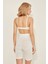 C13005 Dikişsiz Uzun Paçalı Korse Beyaz 5