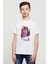 Stranger Things Nancy Wallpaper Baskılı Unisex Çocuk Beyaz T-Shirt 1