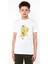 Anime One Punch Man Baskılı Unisex Çocuk Beyaz T-Shirt 1