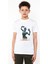 Nitelite Fortnite Baskılı Unisex Çocuk Beyaz T-Shirt 1