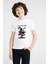 Anime Dragon Ball Baskılı Unisex Çocuk Beyaz T-Shirt 1