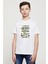 I Am Not Alcoholic Baskılı Unisex Çocuk Beyaz T-Shirt 1
