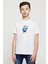 Undertale Sans Baskılı Unisex Çocuk Beyaz T-Shirt 1