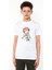 Anime One Piece Baskılı Unisex Çocuk Beyaz T-Shirt 1