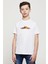 Silhouette Pittsburgh Pennsylvania Baskılı Unisex Çocuk Beyaz T-Shirt 1