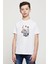 By Monsta x Minhyuk I M Baskılı Unisex Çocuk Beyaz T-Shirt 1