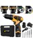 Power Tools 36 Volt 5.0 Amper Çift Akülü ARMUT MODEL Şarjlı Vidalama Matkap 1