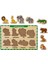 Ahşap Bul Tak Eğitici 2 Adet Yapboz Puzzle Seti 3
