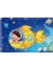 Ahşap 24 Parça Eğitici 2 Adet Yapboz Puzzle Seti 3