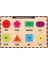 Ahşap Tutmalı Eğitici 2 Adet Yapboz Puzzle Seti 4