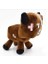 Minecraft Inek Brown Cow Peluş Karakter Premium Sevimli Oyuncak 16 cm 2