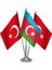 Üçlü Azerbaycan Masa Bayrağı Takımı 1