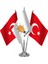 Üçlü Akparti Masa Bayrağı Takımı 1