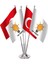 Dörtlü Akparti Masa Bayrağı Takımı 1