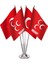 Dörtlü Mhp Masa Bayrağı Takımı 1