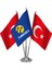 Üçlü Turkcell Masa Bayrağı Takımı 1