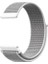 Samsung Galaxy Gear S3 46MM Uyumlu Kordon Velcro Kumaş Saat Kordonu 22/LM10--BEYAZ 1