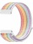 Samsung Galaxy Gear S3 46MM Uyumlu Kordon Velcro Kumaş Saat Kordonu 22/LM10--KARIŞIK 1