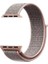 Apsuwa Apple Watch Nike 3 38MM Uyumlu Kordon Cırtcırt Kumaş Saat Kordonu 38/K03--ROSE Gold 1