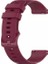 Xiaomi Watch Color Uyumlu Kordon Punto Extrem Silikon Saat Kordonu 22/lm3--Mürdüm 1