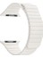 Apsuwa Apple Watch Nike 3 38MM Uyumlu Kordon Loop Deri Mıknatıslı Saat Kordonu 38/K09--BEYAZ 1