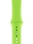 Apple Watch Edition 3 38MM Uyumlu Kordon Mat Jel Silikon Saat Kordonu 38/bb--Neon Yeşil 1