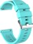 Amzafit Pace 2 Stratos Uyumlu Kordon Gross Silikon Saat Kordonu 22/K26--TURKUAZ 1