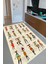 Antibakteriyel Kaymaz Dot Taban Yıkanabilir Dijital Baskı Mutfak Halısı MRC2250 1