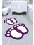 Kaymaz Taban Yıkanabilir 2'li Banyo Paspası (50X60 cm - 60X100 Cm) BRC5247 1