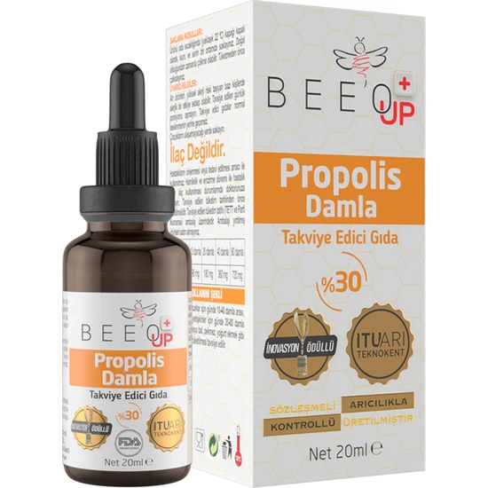 Bee'o Up %30 Propolis Damla 20ML