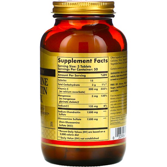 Solgar Glucosamine Chondroitin Complex, Extra Strength, 150 Fiyatı