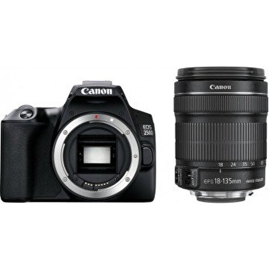 Canon Eos 250D 18-135MM Is Stm ( 2 Yıl Ithalatcı Garantili )