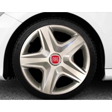 HMNL Fiat Idea 16'' Inç Gri Kapağı 4'lü Çelik Jant Görünümlü