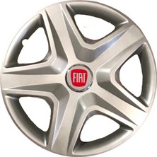 HMNL Fiat Siena 16'' Inç Gri Kapağı 4'lü Çelik Jant Görünümlü