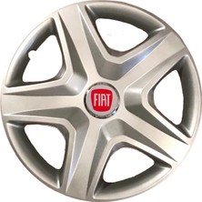 HMNL Fiat Siena 14'' Inç Gri Kapağı 4'lü Çelik Jant Görünümlü