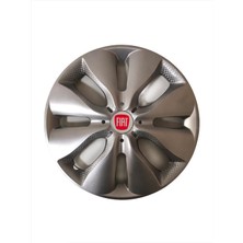 HMNL Fiat Palio 15'' Inç Gri Kapağı 4'lü Çelik Jant Görünümlü