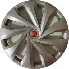 HMNL Fiat Palio 14'' Inç Gri Kapağı 4'lü Çelik Jant Görünümlü