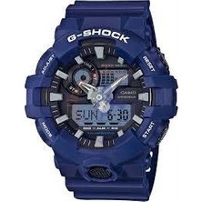 Casio GA100 110 Uyumlu Lacivert Silikon Kordon