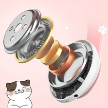 Ally 23M Kedi Kulak Kulaküstü Bluetooth 5.0 Kablosuz Kulaklık LED Işıklı