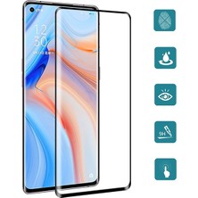 Ally Oppo Reno4 Pro Full Glue 3D Tempered Cam Ekran Koruyucu